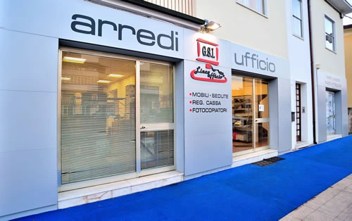 Showroom GSI Linea Ufficio - Via Zuccherificio 124 Cesena” data-no-retina=